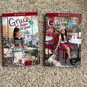 2 American Girl Grace Books